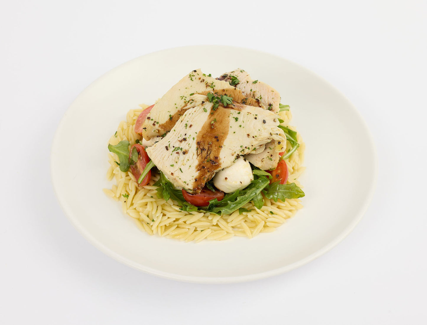 Turkey Caprese Salad (med)