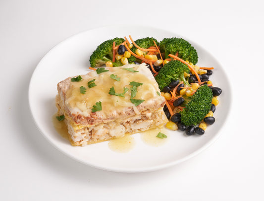 CHICKEN CHILI VERDE BAKE